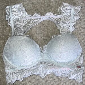 PINK Victoria Secret Lace Push-up Bra